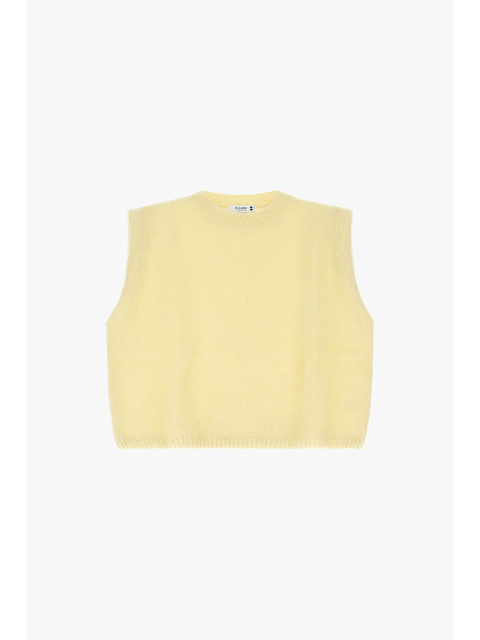 copy of Please Femme Pull Mohair bleu ciel sans manches