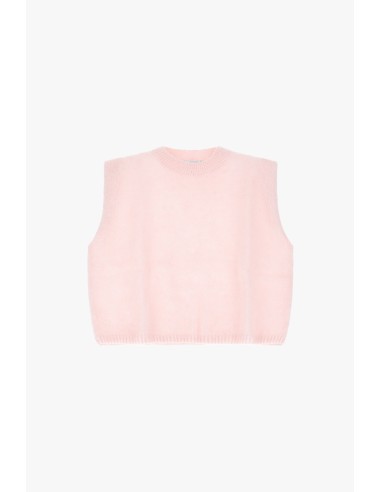 copy of Please Femme Pull Mohair bleu ciel sans manches