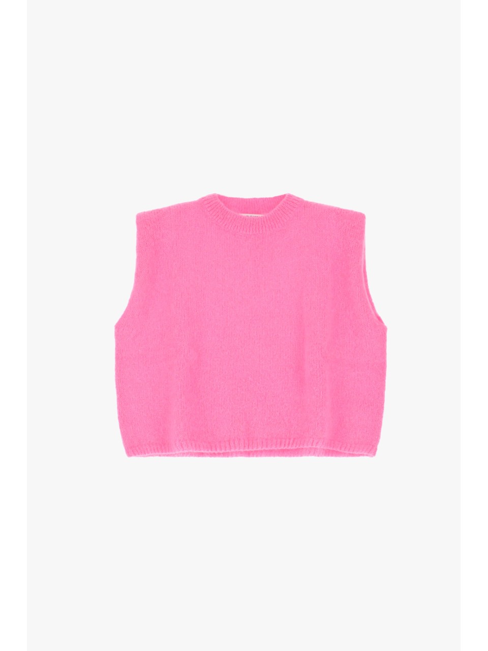 copy of Please Femme Pull Mohair bleu ciel sans manches