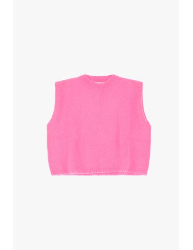 copy of Please Femme Pull Mohair bleu ciel sans manches
