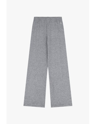Please pantalon Gris en maille viscose coordonnable aux pulls