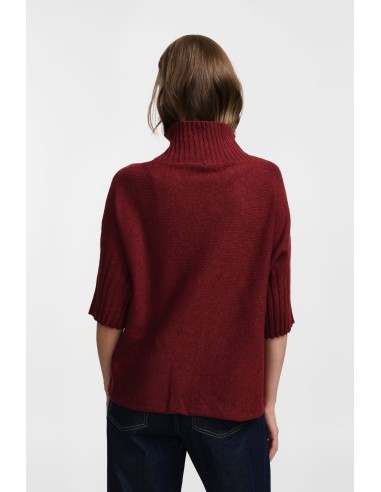 copy of Please pull col roulé à manches courtes