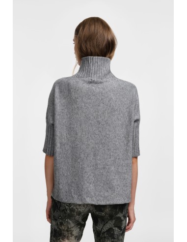 copy of Please pull col roulé à manches courtes