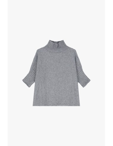 copy of Please pull col roulé à manches courtes