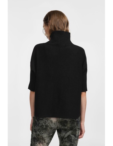 copy of Please pull col roulé à manches courtes