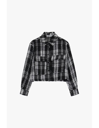 copy of Please Veste courte en Tweed Ecru