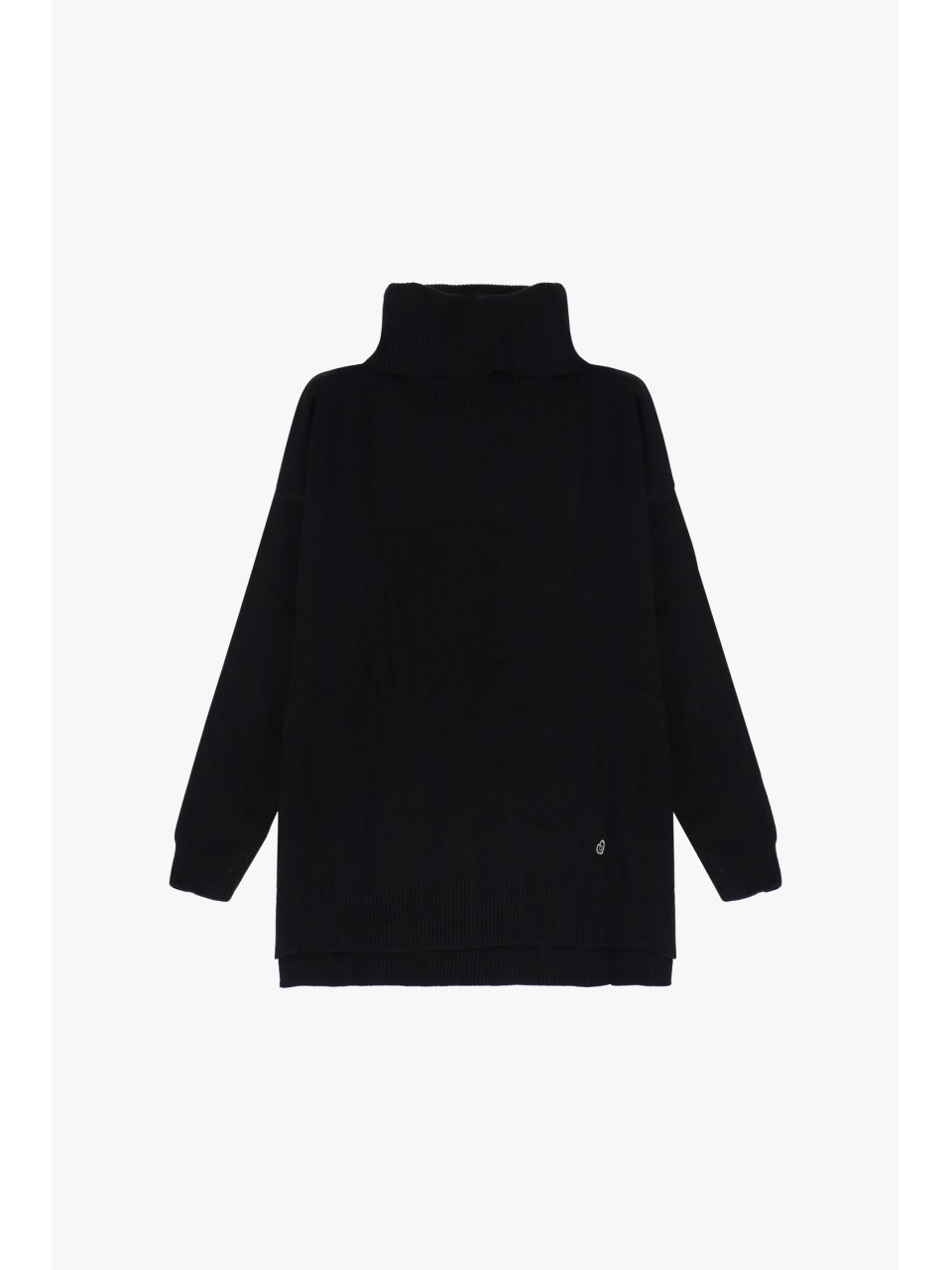 copy of Please Femme pull col roulé en viscose coloris...