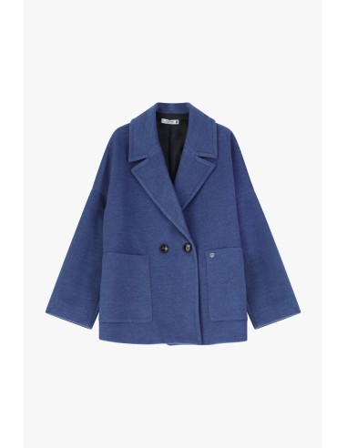 copy of Please Femme, manteau court croisé,...