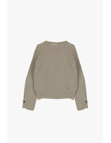 Please Pull à manches longues avec detail aux...