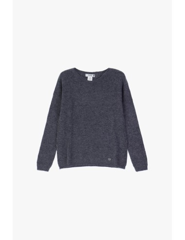 Please pull a col rond en maille