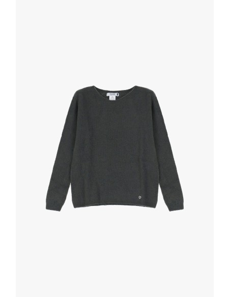 Please pull a col rond en maille