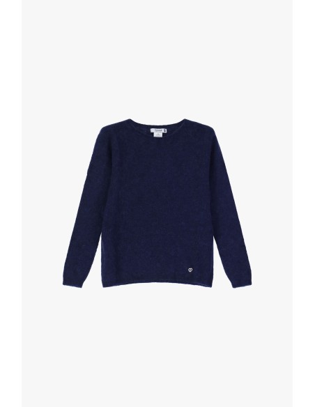 Please pull a col rond en maille