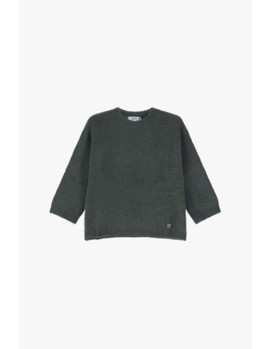 Please pull manches 3/4 coloris militare