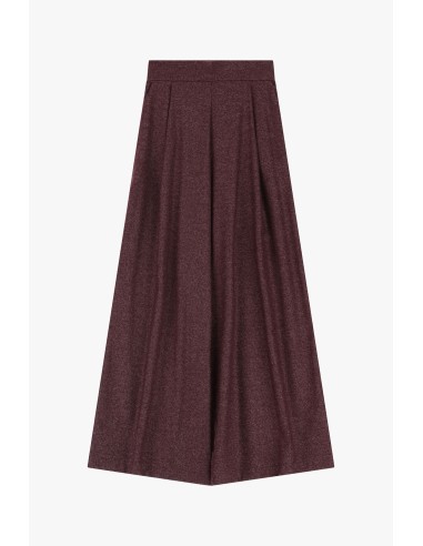 copy of Please Pantalon bleu marine rayé à...