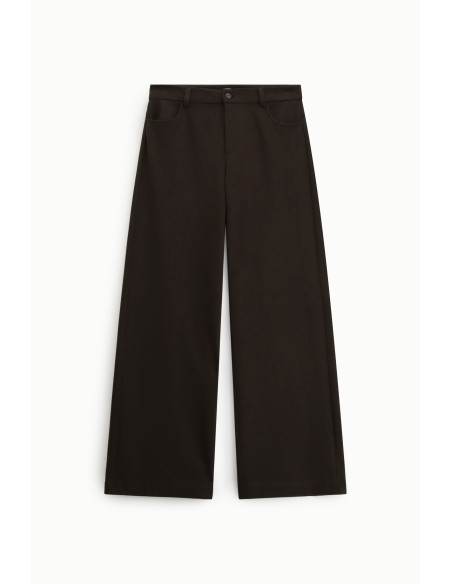 Please pantalon large cins poches