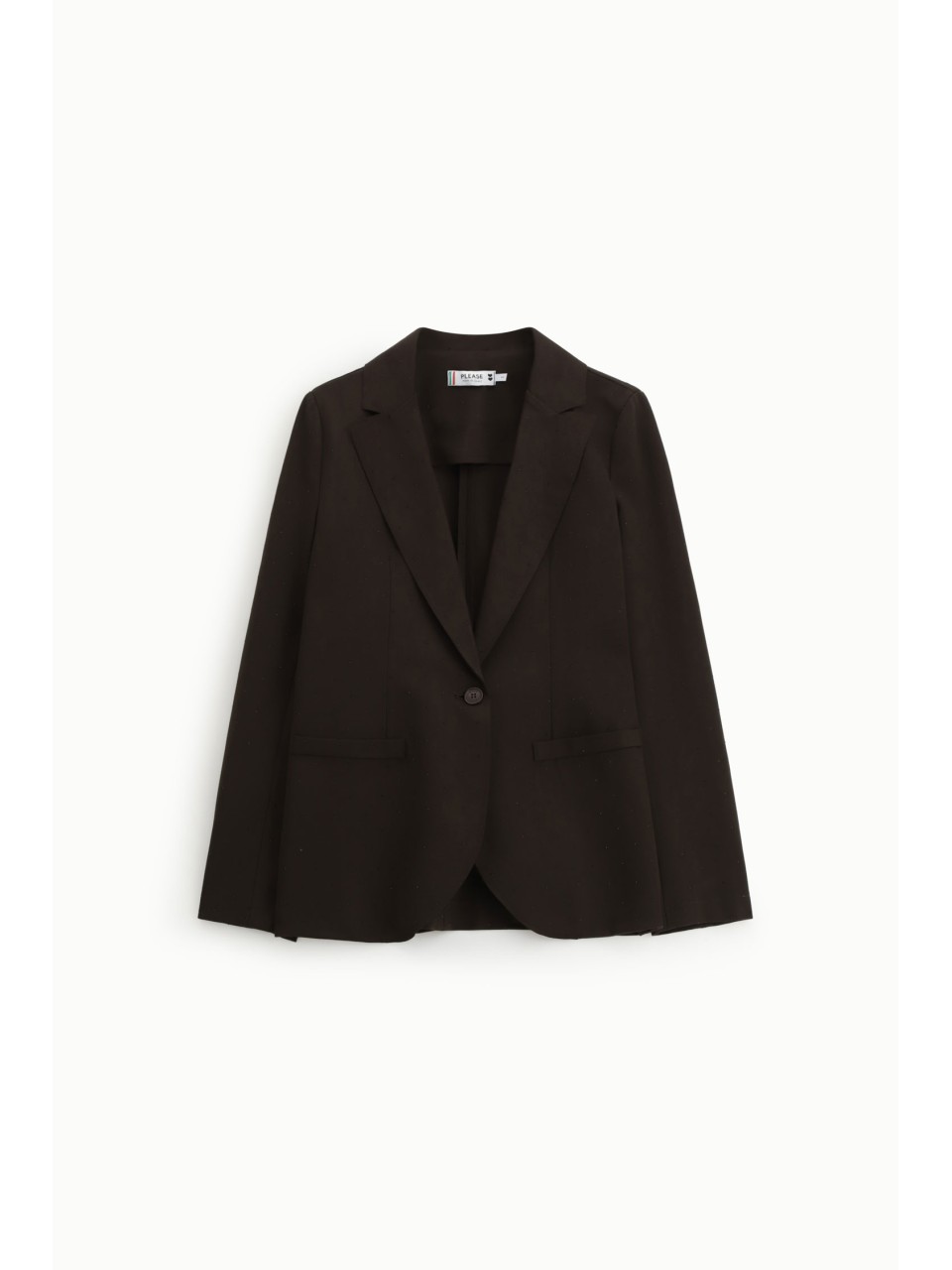 Please blazer de tailleur droit
