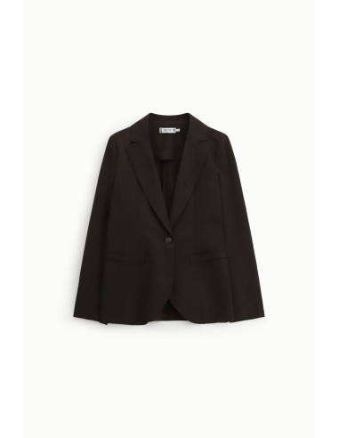 Please blazer de tailleur droit