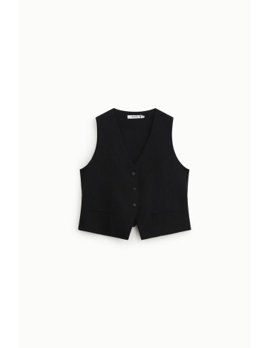 copy of Please  Gilet de tailleur en crepe...