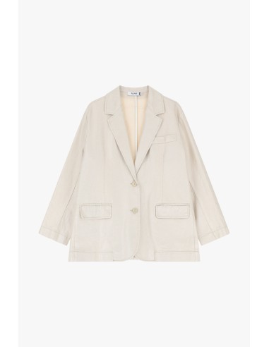 Blazer à deux boutons en toile irisée - Please