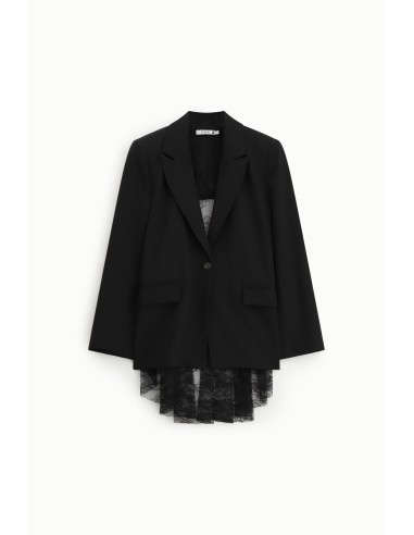 Blazer avec détail dentelle au dos - Please
