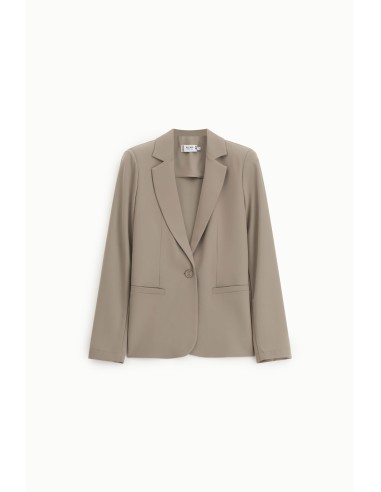 Blazer de tailleur en crêpe fluide - Please
