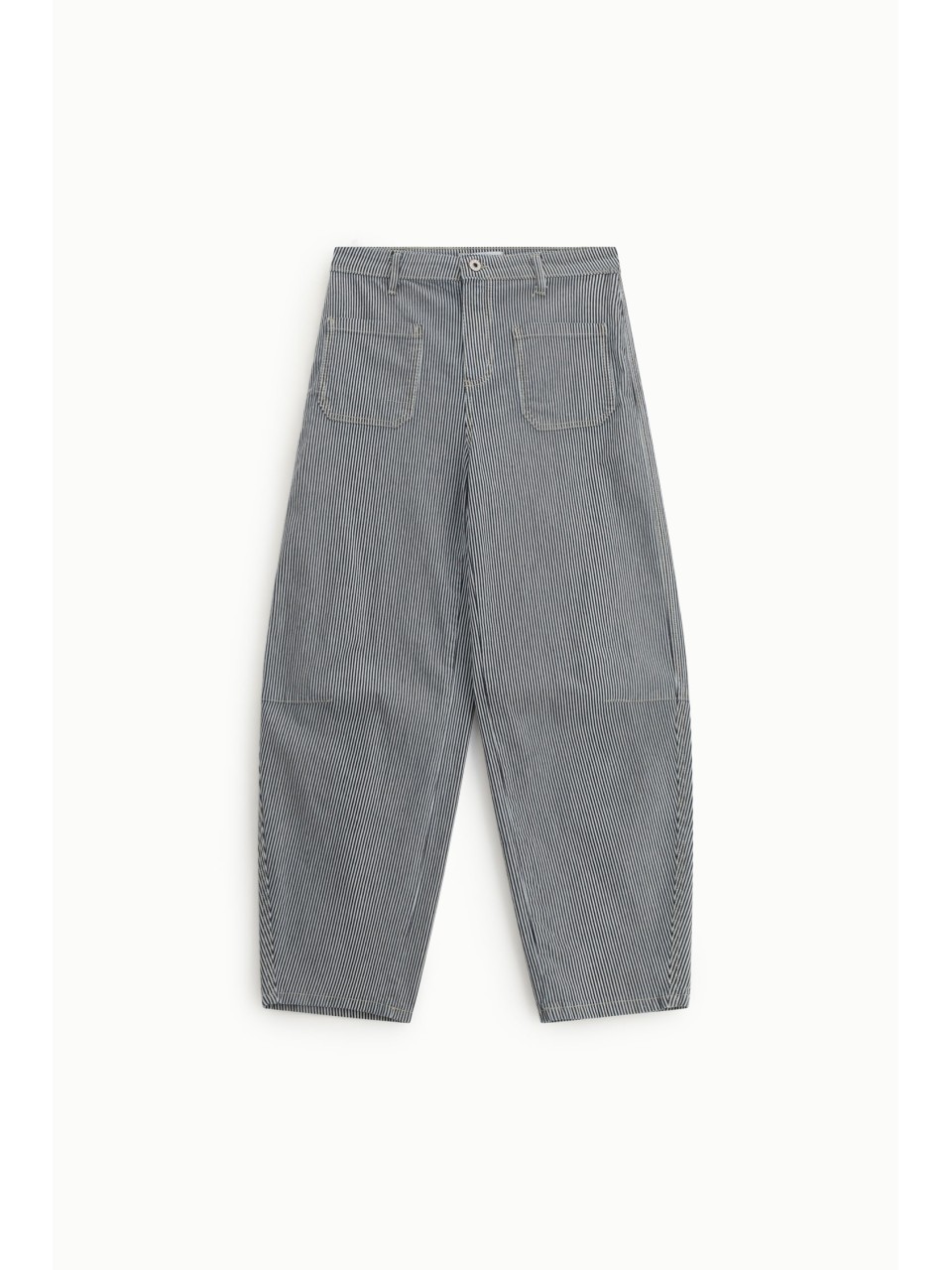 Jean ballon à rayures avec grandes poches devant – Please...