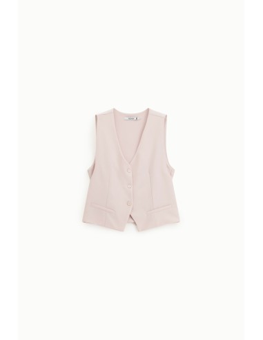 Gilet de tailleur en drap fluide - Please