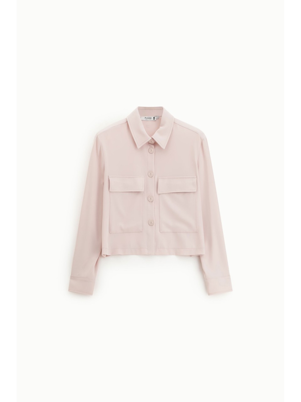 Veste courte en crêpe fluide - Please 2