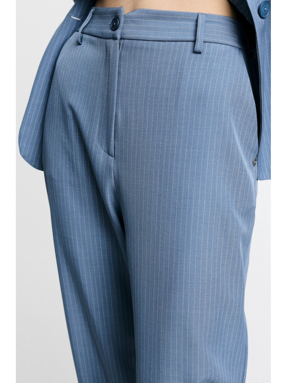 Pantalon tapered taille haute à rayures tennis - Please 2