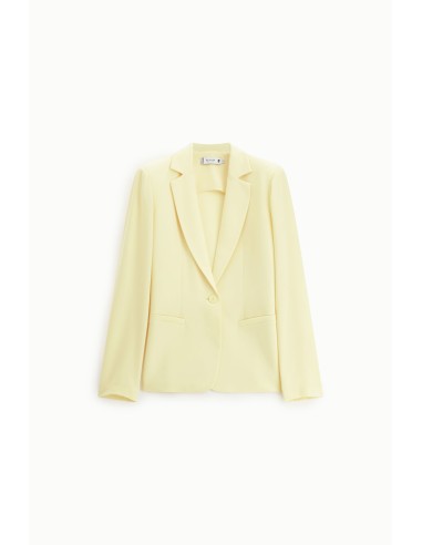 Blazer de tailleur en crêpe fluide - Please