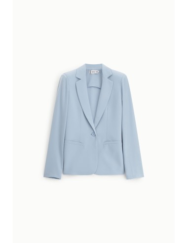 Blazer de tailleur en crêpe fluide - Please