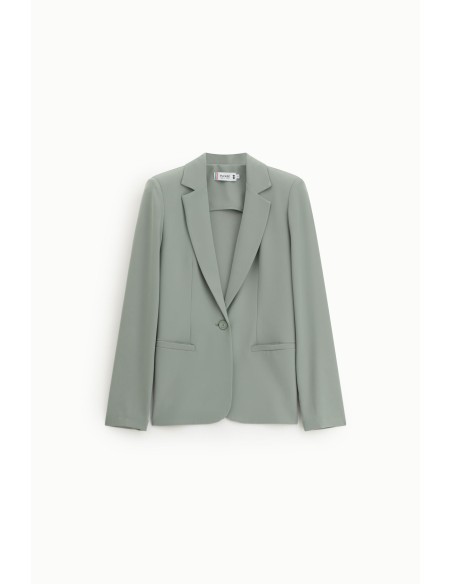 Blazer de tailleur en crêpe fluide - Please