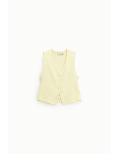 Gilet de tailleur en drap fluide - Please