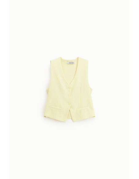 Gilet de tailleur en drap fluide - Please