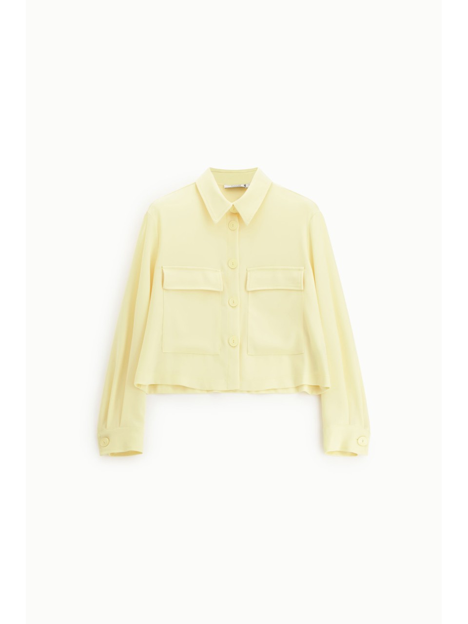 Veste courte en crêpe fluide - Please 2