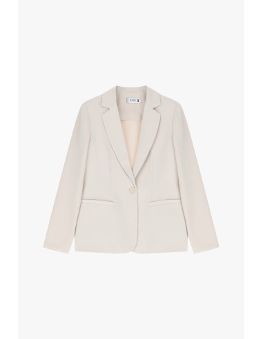 Blazer de tailleur en crêpe fluide - Please