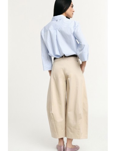 PLEASE Femme – Pantalon balloon taille haute en...