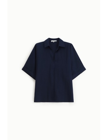 PLEASE Femme – Chemise manches courtes col...