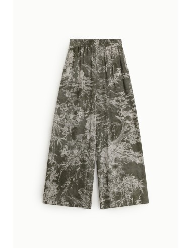 PLEASE FEMME – Pantalon palazzo imprimé floral