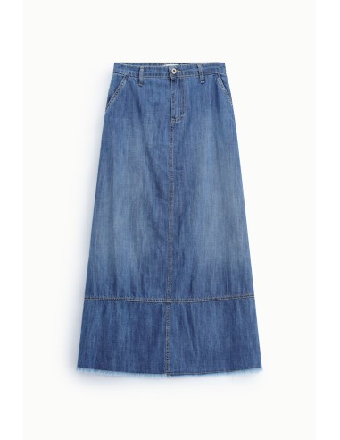 Jupe longue en jean - Please Femme