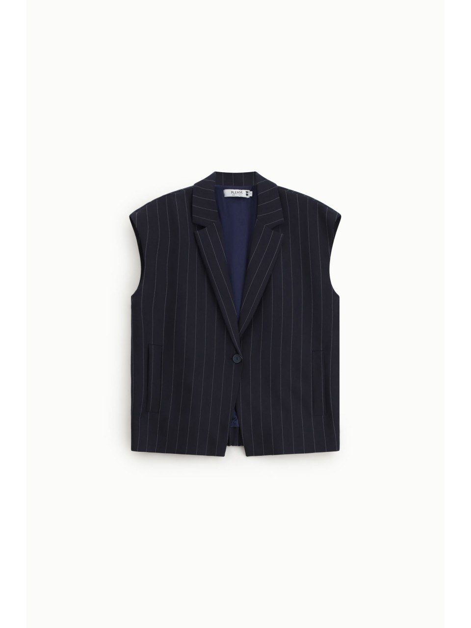 Blazer en drap rayé - Please