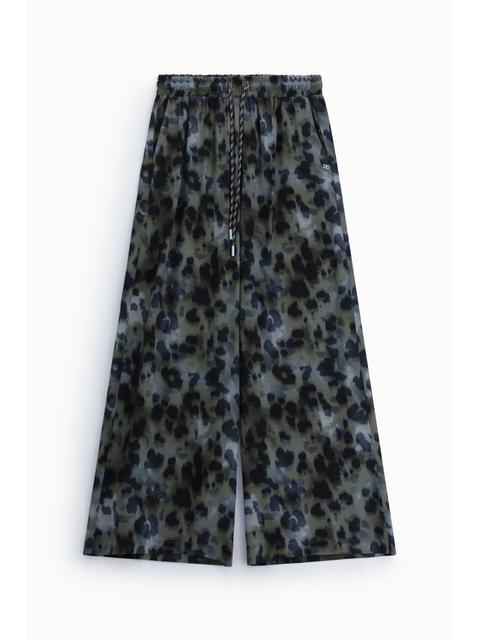 Pantalon palazzo large imprimé léopard – Please Femme