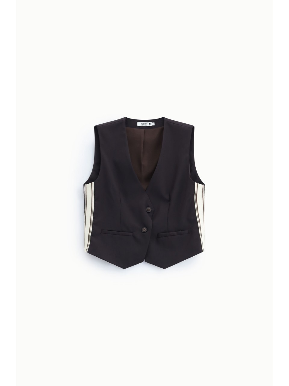 Gilet à bandes latérales Please