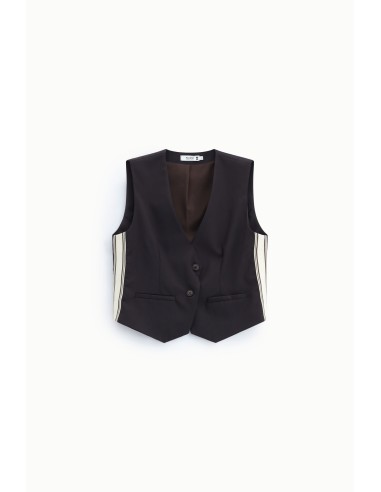Gilet à bandes latérales Please