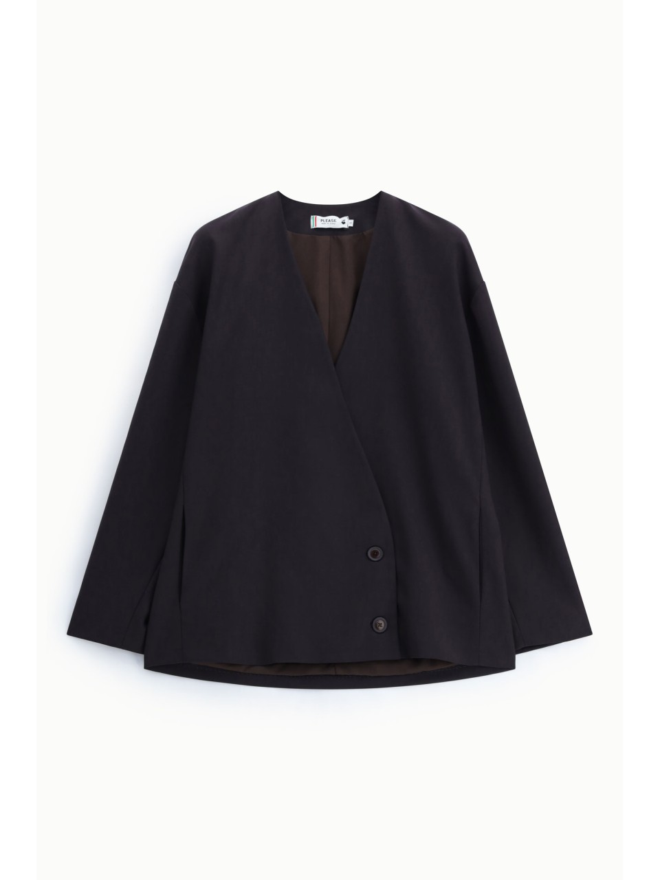 Blazer croisé oversize Please