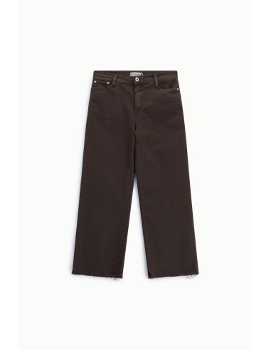 Pantalon corsaire à ourlet effiloché Please