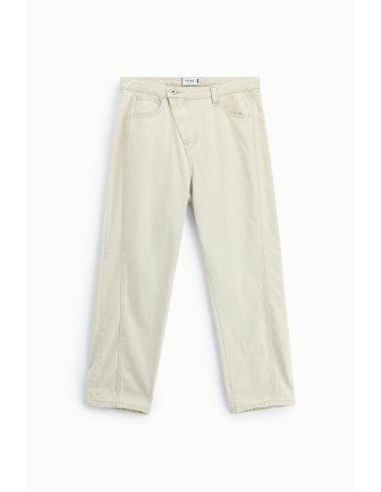 Pantalon loose à boutonnage décalé Please