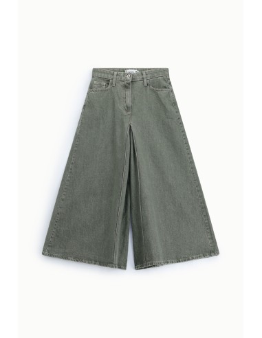 Jean palazzo jupe-culotte Kaki Please