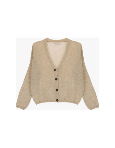 Cardigan doré on sale femme